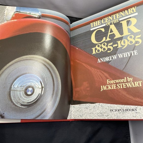 The Centenary of The Car 1885-1985 Andrew Whyte Hardcover Book Vintage Dustcover - Picture 7 of 12
